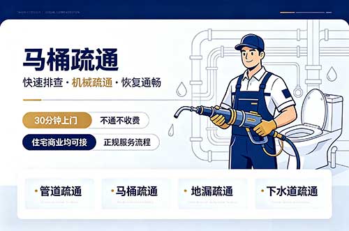 济南马桶疏通