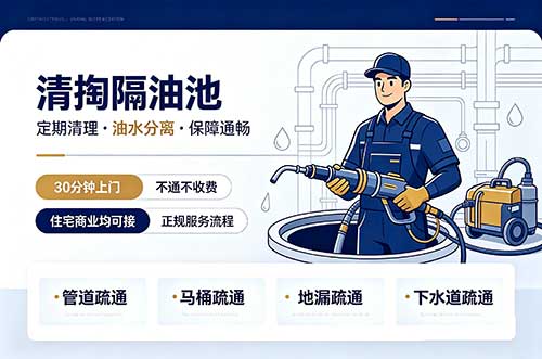 济南清掏隔油池